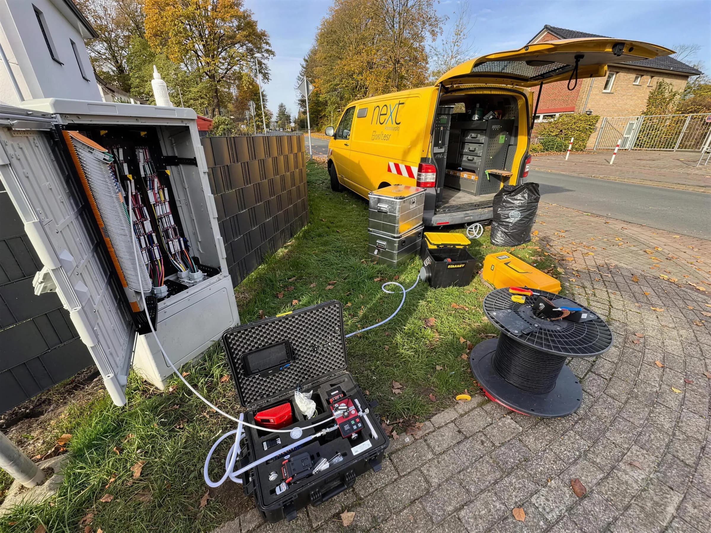 Next Glasfaser: Optička infrastruktura nove generacije.